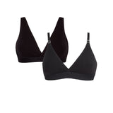 Maya Black Bra Set