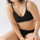 Ada Nursing Bra Black Set