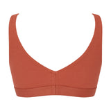 Maya Terracotta Bralette and Ada Knicker Set