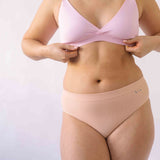 Maya Pink Nursing Bra and Ada Knicker Set