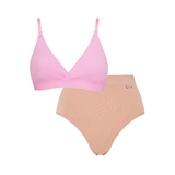Maya Pink Nursing Bra and Ada Knicker Set