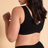 Maya Black + Pink Bralette Set