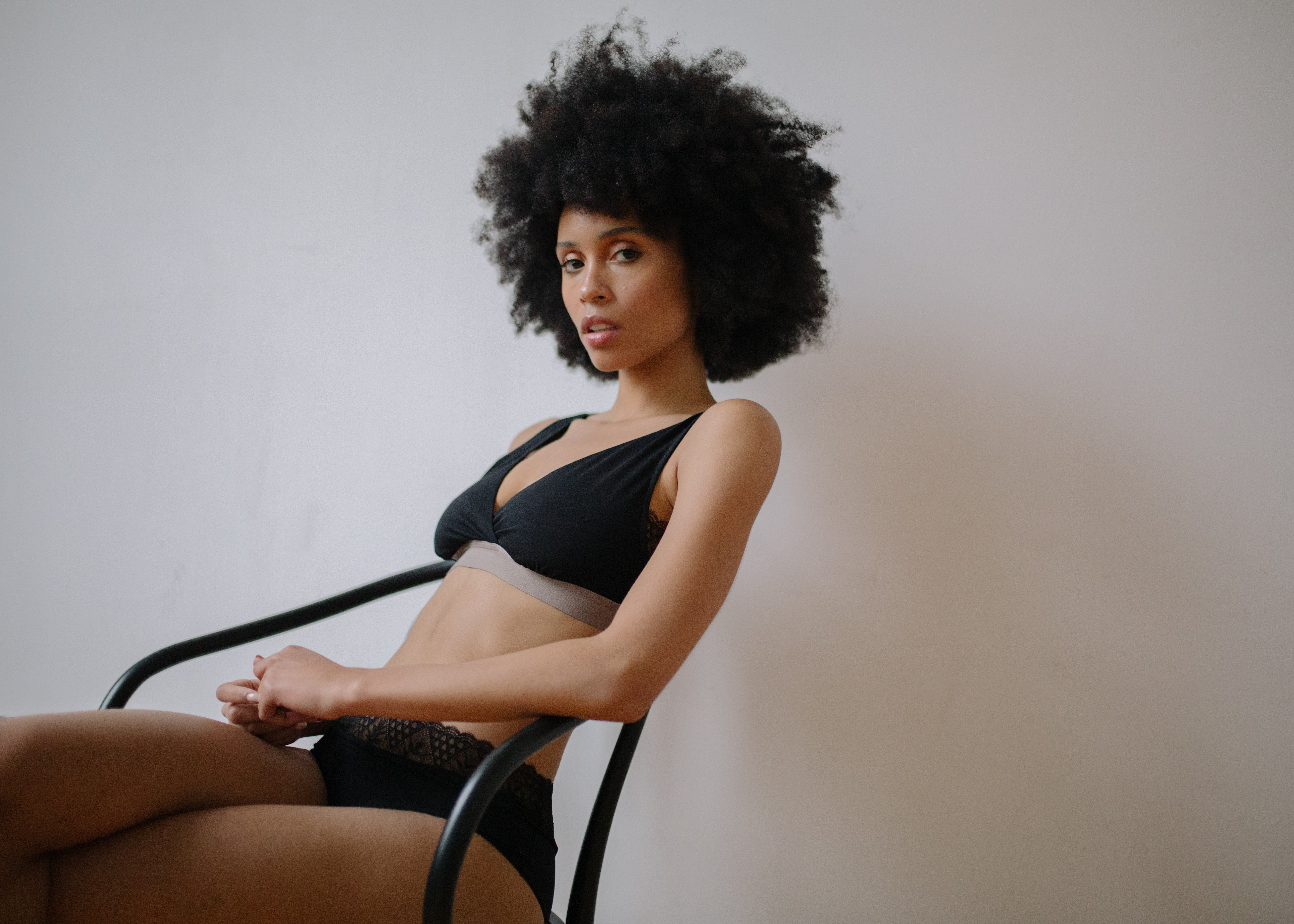 Six Florence nursing bra, pregnancy bra, sleep bra, jersey and lace