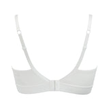 Six White Rosa Lace and microfibre nursing bra, breastfeeding, pregnancy, comfortable and supportive